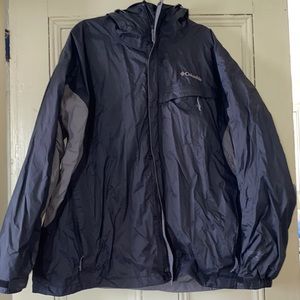 Columbia packable rain jacket 3X